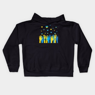 Together with Ukraine Kids Hoodie